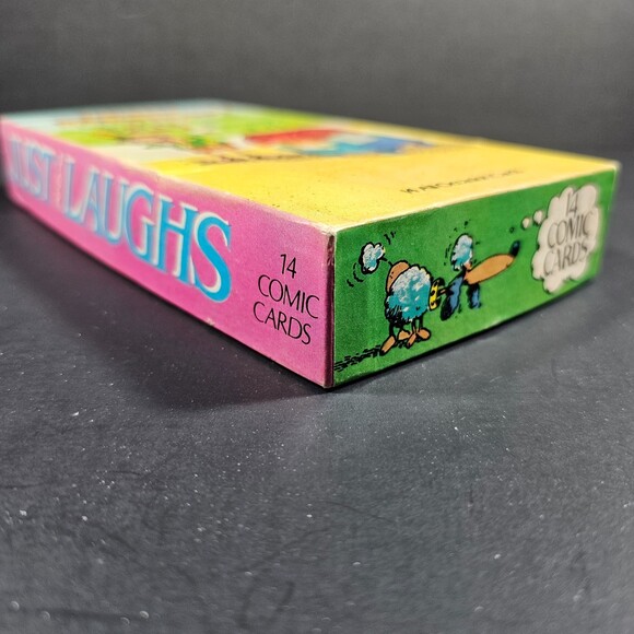 Vtg 1980s Unused Comic Greeting Cards Just for Laughs Mixed Occasions Set of 10 - Picture 3 of 10